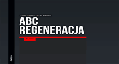 Desktop Screenshot of abcregeneracja.com